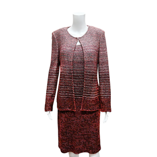 ST JOHN | Two Piece Tweed Dress Set