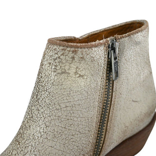 FRYE | Carson Crackled Zip Ankle Booties