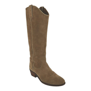 FRYE | Carson Taupe Suede Boots