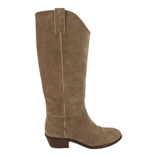 FRYE | Carson Taupe Suede Boots