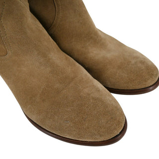 FRYE | Carson Taupe Suede Boots