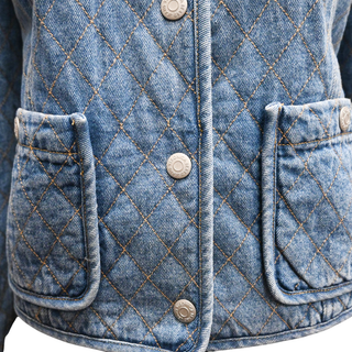 VERONICA BEARD | Camilla Quilted Denim Jacket