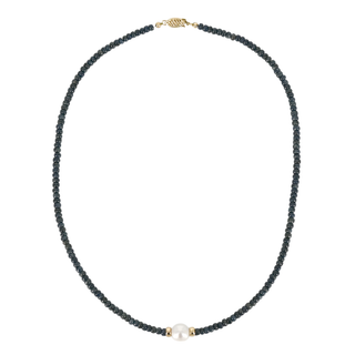 &nbsp; | Pearl Beaded Crystal Necklace