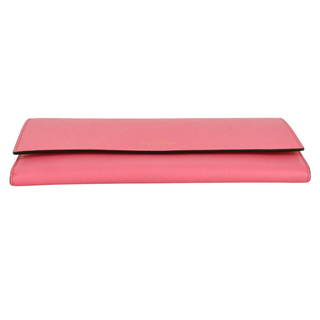 SMYTHSON | Pink Marshall Leather Travel Wallet