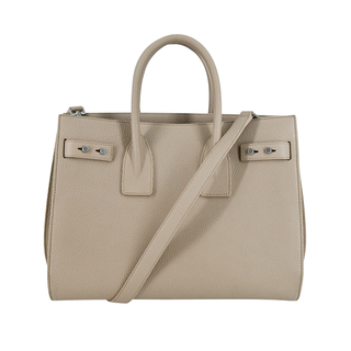 YSL | Beige Sac De Jour Leather Handle Bag