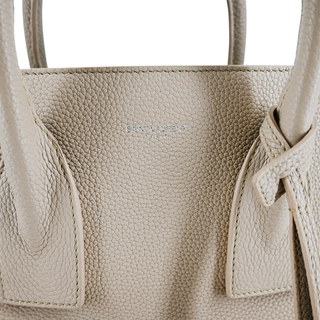 Beige Sac De Jour Leather Handle Bag