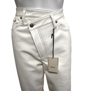 AGOLDE | Recycled Leather Criss Cross Pants