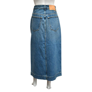 ULLA JOHNSON | Bea Denim Midi Skirt