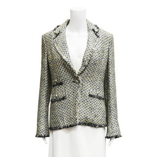 VERONICA BEARD | Fabian Tweed Single-Breasted Blazer