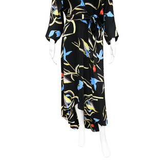 DVF | Eloise Faux Wrap Floral Midi Dress