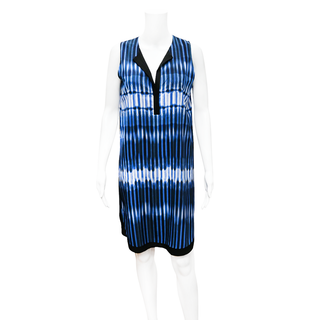 VINCE | Vertical Striped Sleeveless Sheath Dress