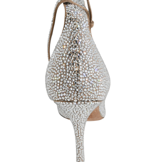 VALENTINO GARAVANI | Tan-Go Rose Cannelle Crystal Pumps