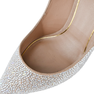 VALENTINO GARAVANI | Tan-Go Rose Cannelle Crystal Pumps