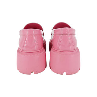 JIMMY CHOO | Bryer Candy Pink Patent Embellished Loafers