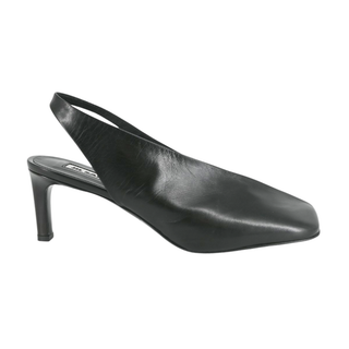 JIL SANDER | Asymmetrical Slingback Heels