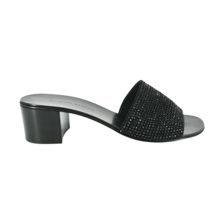 GIUSEPPE ZANOTTI | Ladies Strass Band Rinestone Mules