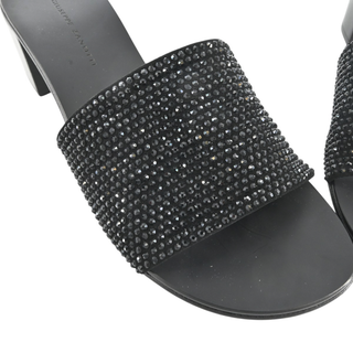 GIUSEPPE ZANOTTI | Ladies Strass Band Rinestone Mules