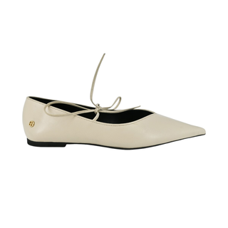 ANINE BING | Nikki Ivory Leather Flats