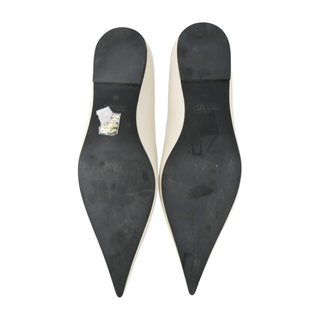 ANINE BING | Nikki Ivory Leather Flats