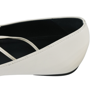 ANINE BING | Nikki Ivory Leather Flats