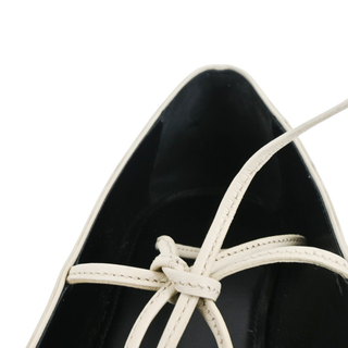 ANINE BING | Nikki Ivory Leather Flats