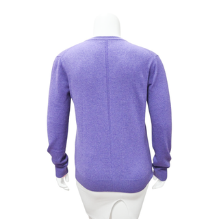 THE ROW | Purple Cashmere Knit Sweater