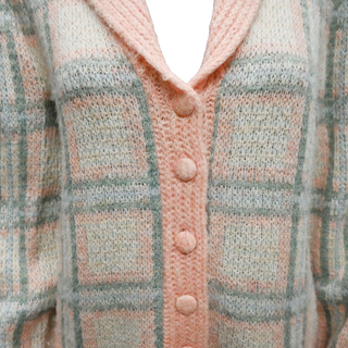 LOVESHACKFANCY | Jeeves Magnolia Pink Plaid Cardigan