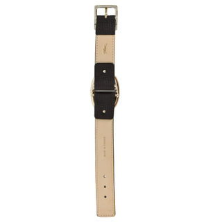 LONGCHAMP | Dark Brown Leather Bracelet