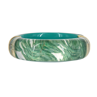 ALA VON AUERSPERC | Queen Palm Lucite Bangle