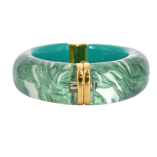 ALA VON AUERSPERC | Queen Palm Lucite Bangle