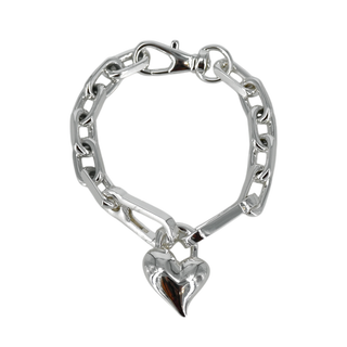 JENNY BIRD | Padlock Heart Chain Bracelet