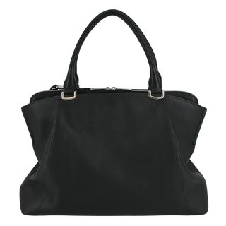 CARTIER | C de Cartier Black Leather Handbag