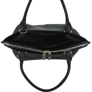 CARTIER | C de Cartier Black Leather Handbag