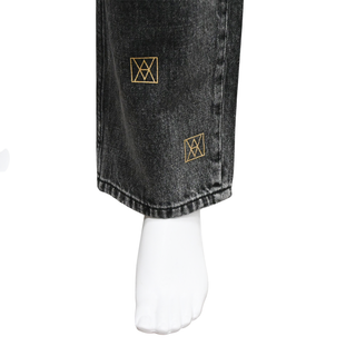 AMENDI | Rosie Embroidered Straight Leg Jeans