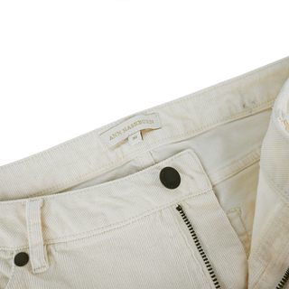 ANN MASHBURN | Ivory Corduroy Jeans