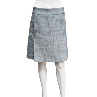 AKRIS PUNTO | Blue Tweed Denim Skirt