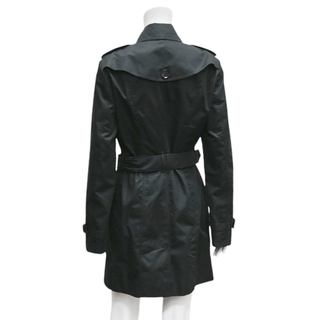 BURBERRY LONDON | Black Cotton-Blend Trench Coat