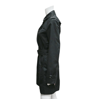 BURBERRY LONDON | Black Cotton-Blend Trench Coat