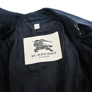 BURBERRY LONDON | Black Cotton-Blend Trench Coat