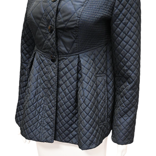 BURBERRY LONDON | Navy A-Line Quilted Jacket