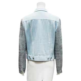 AKRIS PUNTO | Blue Tweed Denim Jacket