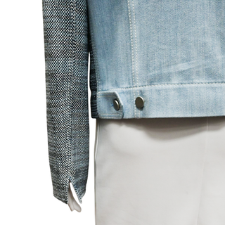 AKRIS PUNTO | Blue Tweed Denim Jacket