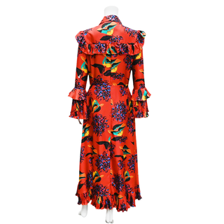 DOUBLE J | Floral Multi-Color Long Fancy Dress