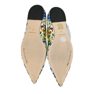 DOLCE & GABBANA | Multicolored Rhinestone Flats