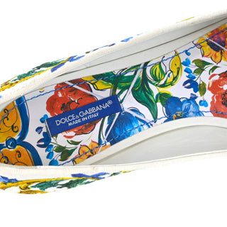 DOLCE & GABBANA | Multicolored Rhinestone Flats