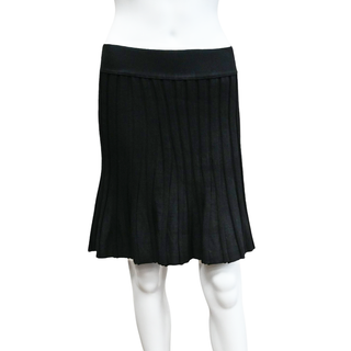 BALENCIAGA | Knit Pleated Mini Skirt