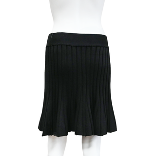 BALENCIAGA | Knit Pleated Mini Skirt