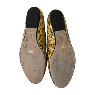 TORY BURCH | Eleanor Snake-Print Leather Medallion Loafers