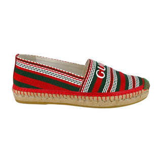 GUCCI | Sabela Striped Logo Espadrilles