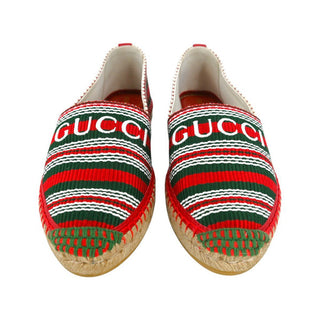 GUCCI | Sabela Striped Logo Espadrilles